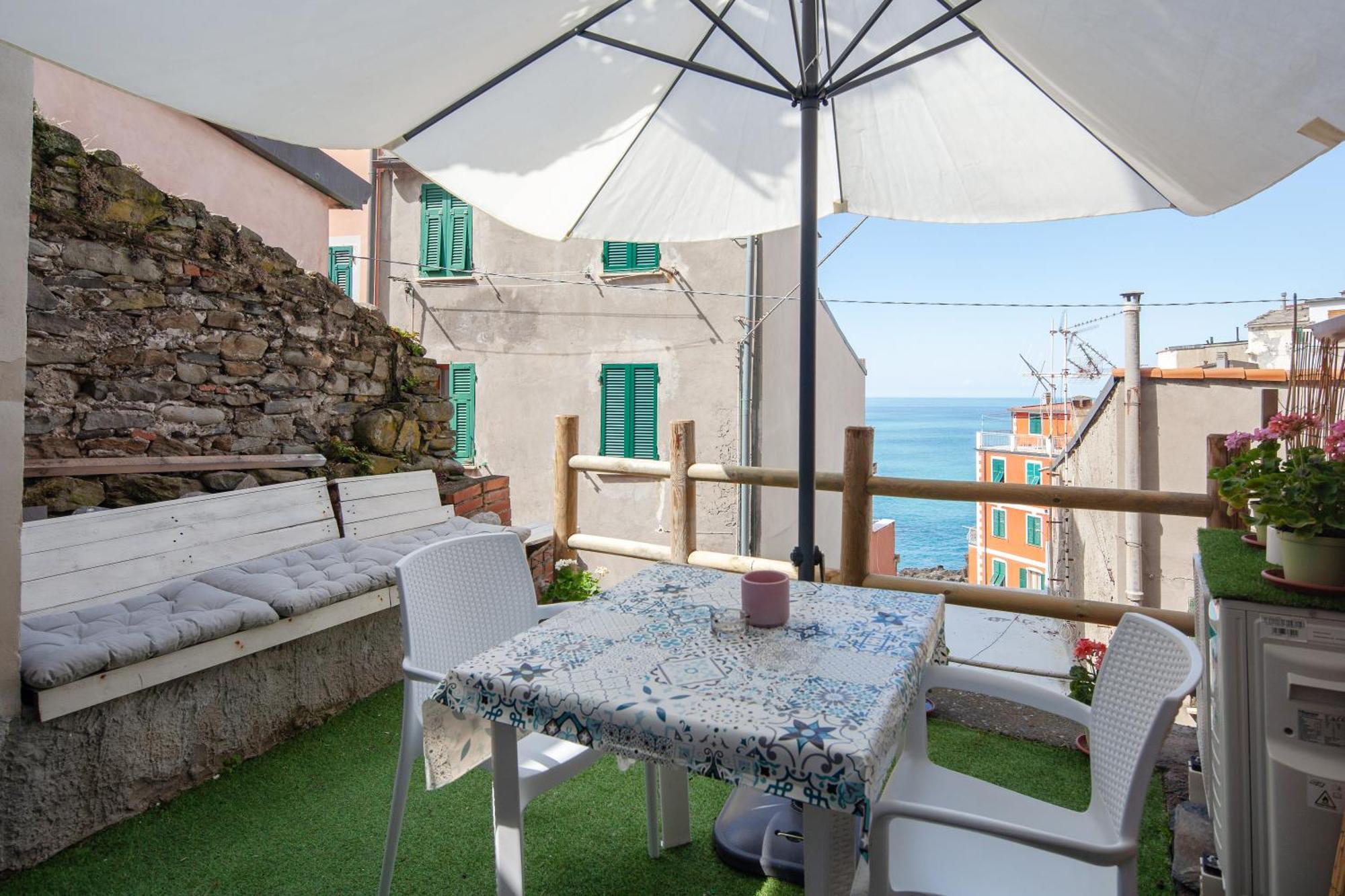 Ariel - Sea View Double Room Riomaggiore Eksteriør bilde